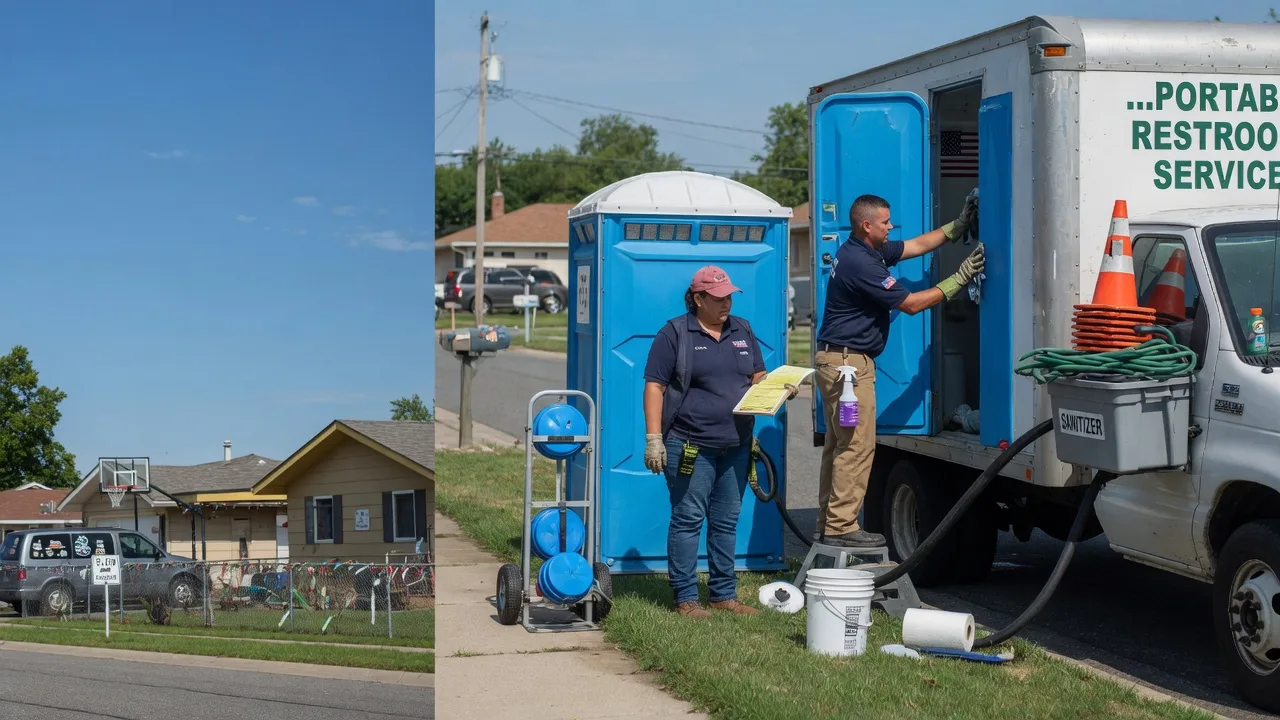 Portable Toilet Rental in Spencerville, OK near me